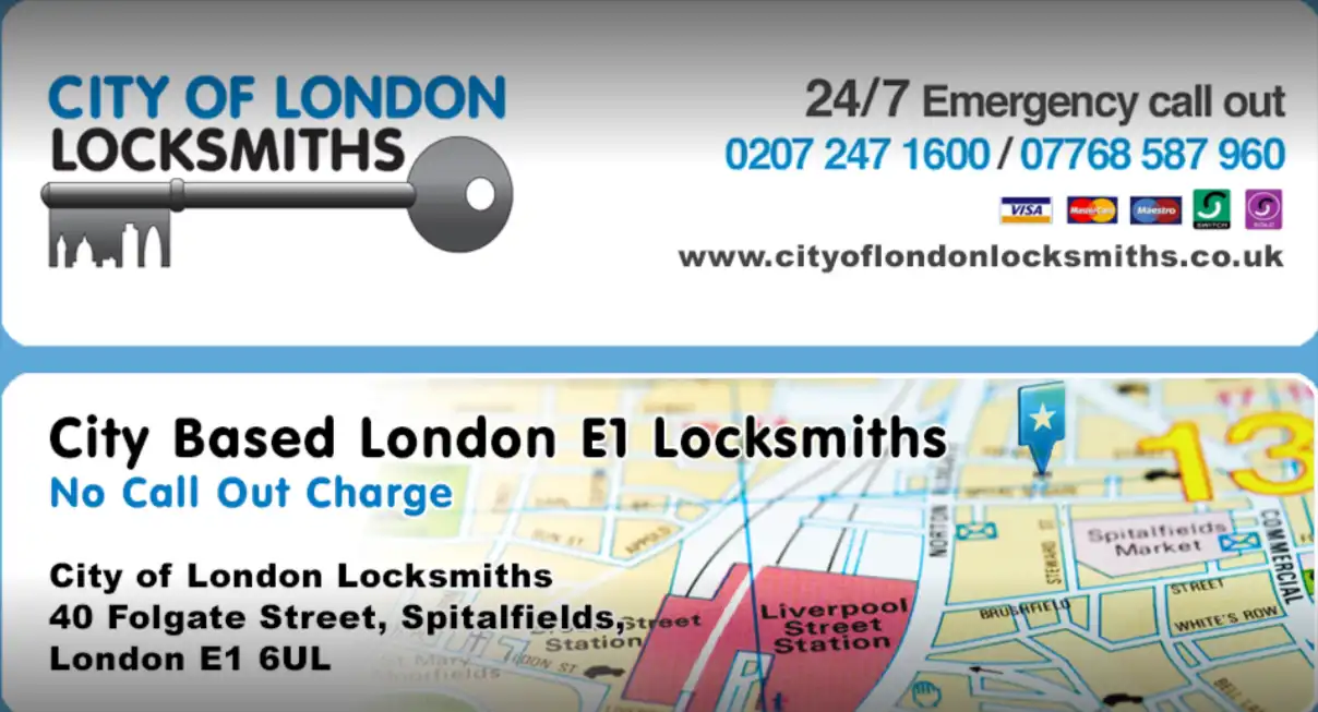 City of London Locksmiths